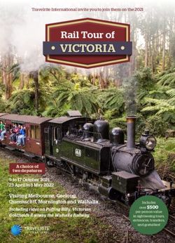 VICTORIA Rail Tour of - Travelrite