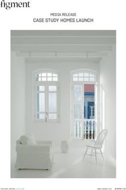 CASE STUDY HOMES LAUNCH - MEDIA RELEASE - @FIGMENT.LIVE