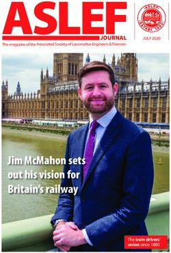 ASLEF - JIM MCMAHON SETS OUT HIS VISION FOR BRITAIN'S RAILWAY - JOURNAL - GOV.UK