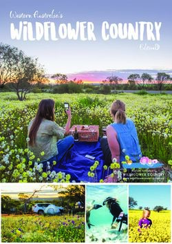 WILDFLOWER COUNTRY WESTERN AUSTRALIA'S - EDITION 9 - SHIRE OF MINGENEW