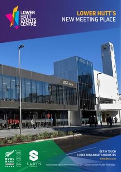 LOWER HUTT'S NEW MEETING PLACE - GET IN TOUCH CHECK AVAILABILITY AND RATES - Lower Hutt Events Centre