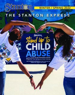 THE STANTON EXPRESS WINTER / SPRING 2022 - City of Stanton