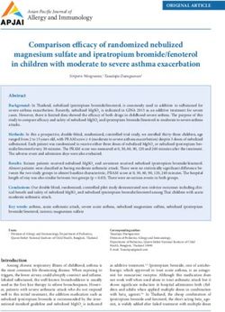 Comparison efficacy of randomized nebulized magnesium sulfate and ipratropium bromide/fenoterol in children with moderate to severe asthma ...