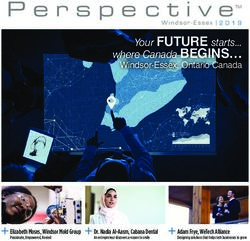 Your future starts... where Canada begins - Windsor Essex Economic Development Corporation