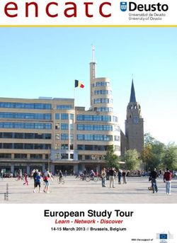 European Study Tour Learn - Network - Discover - 14-15 March 2013 // Brussels, Belgium - Encatc