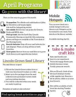 Go green with the library! - Lincoln Public Library