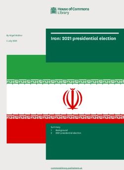 Iran: 2021 presidential election - By Nigel Walker 5 July 2021 - UK Parliament