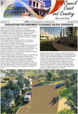 CARAVAN PARK REFURBISHMENT TO ENHANCE HOLIDAY EXPERIENCE