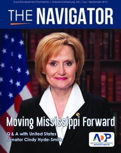 NAVIGATOR THE - Moving Mississippi Forward - Area Development Partnership