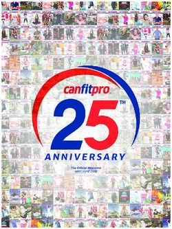 MAY/JUNE 2018 The Official Magazine - CanFitPro