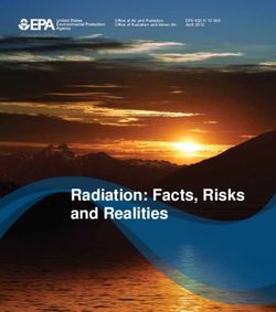 Radiation: Facts, Risks and Realities