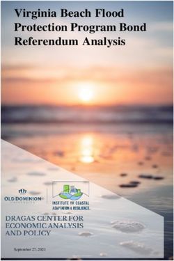 Virginia Beach Flood Protection Program Bond Referendum Analysis