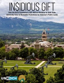 In$idious GIFT How the Koch Foundation's $25 Million Donation to Utah State University Aims to Dismantle Protections for America's Public Lands ...
