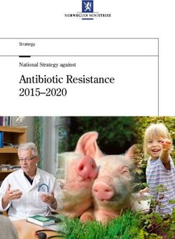 Antibiotic Resistance 2015-2020 - National Strategy against Strategy