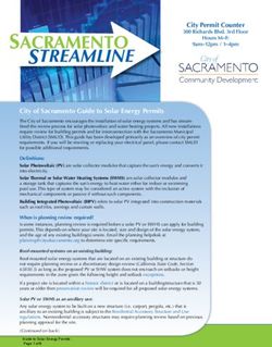 City Permit Counter 300 Richards Blvd. 3rd Floor