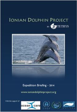 IONIAN DOLPHIN PROJECT - BY TETHYS - Expedition Briefing 2014