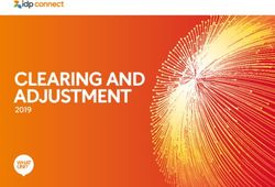 CLEARING AND ADJUSTMENT 2019 - IDP Connect