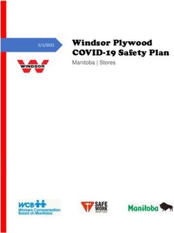 Windsor Plywood COVID-19 Safety Plan - Manitoba | Stores 5/1/2021
