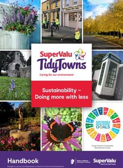 Handbook - Sustainability - Doing more with less - Tidy Towns