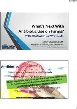 What's Next With Antibiotic Use on Farms? - UW - Extension ...