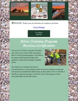 Driver Training Program Receives Certification - LG ...