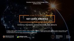 Columbia Center on Global Energy Policy 16 March 2021