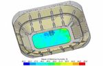 SOCHI ICE SKATING RINKS - NUMERICAL SIMULATION EXPERIENCE