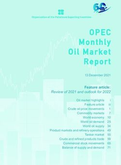 Feature article: Review of 2021 and outlook for 2022 - OPEC