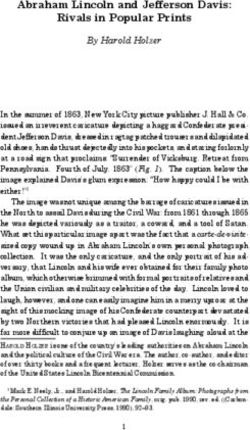 Abraham Lincoln and Jefferson Davis: Rivals in Popular Prints