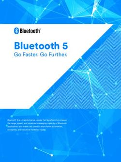 Bluetooth 5 Go Faster. Go Further - Bluetooth SIG