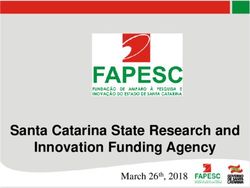Santa Catarina State Research and Innovation Funding Agency - March 26th, 2018 - INCOBRA