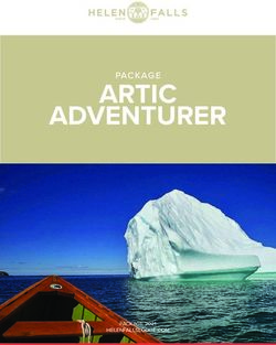 ARTIC ADVENTURER - PACKAGE 2021 HELENFALLSLODGE.COM - Helen Falls Lodge