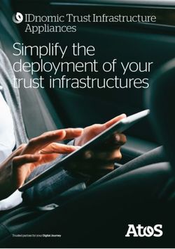Simplify the deployment of your trust infrastructures - IDnomic Trust Infrastructure Appliances - Atos
