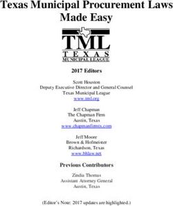 Texas Municipal Procurement Laws Made Easy