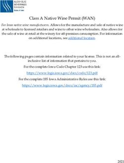 Class A Native Wine Permit (WAN)