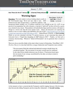 WARNING SIGNS - THEDOWTHEORY.COM