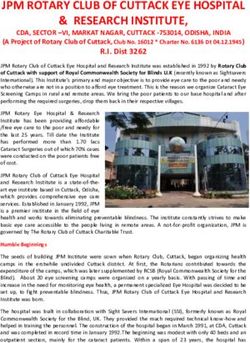 JPM ROTARY CLUB OF CUTTACK EYE HOSPITAL & RESEARCH INSTITUTE