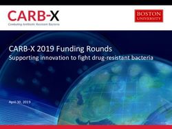 CARB-X 2019 Funding Rounds - Supporting innovation to fight drug-resistant bacteria