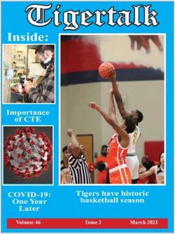 Tigertalk Inside: COVID-19: One Year - Importance of CTE - Mount Pleasant ISD
