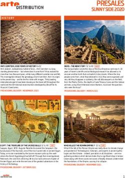 PRESALES SUNNY SIDE 2020 - Amazon S3