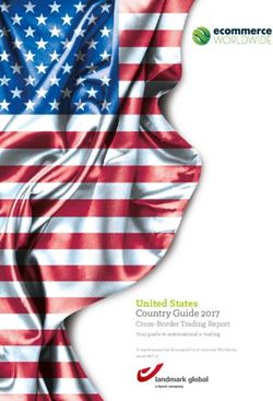 United States Country Guide 2017 Cross-Border Trading Report Your guide to international e-trading