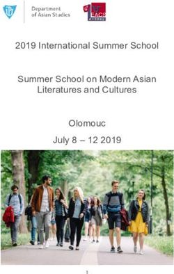 2019 International Summer School Summer School on Modern Asian Literatures and Cultures Olomouc July 8 12 2019 - UPOL