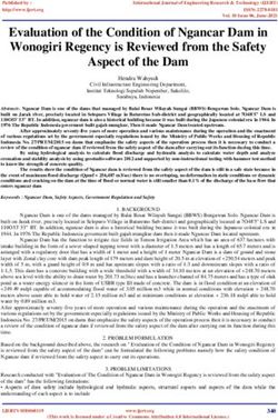 Evaluation of the Condition of Ngancar Dam in Wonogiri Regency is Reviewed from the Safety Aspect of the Dam