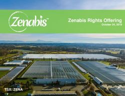 Zenabis Rights Offering - October 24, 2019