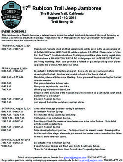 17th Rubicon Trail Jeep Jamboree - The Rubicon Trail, California August 7 - 10, 2014 Trail Rating 10