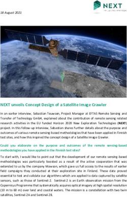 NEXT unveils Concept Design of a Satellite Image Crawler
