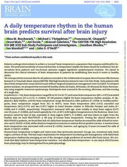 A daily temperature rhythm in the human brain predicts survival after brain injury