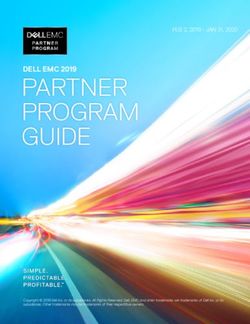 PARTNER PROGRAM GUIDE - DELL EMC 2019