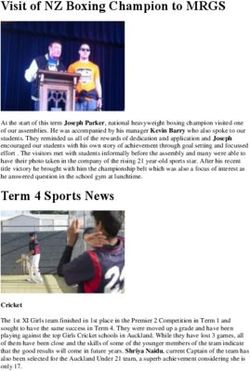 Visit of NZ Boxing Champion to MRGS