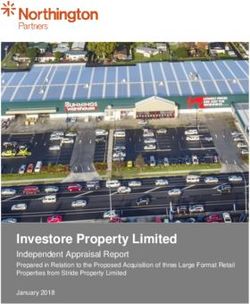 Investore Property Limited - Independent Appraisal Report Prepared in Relation to the Proposed Acquisition of three Large Format Retail Properties ...